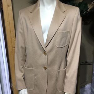 Italian MaxMara 100% Camelhair Blazer
